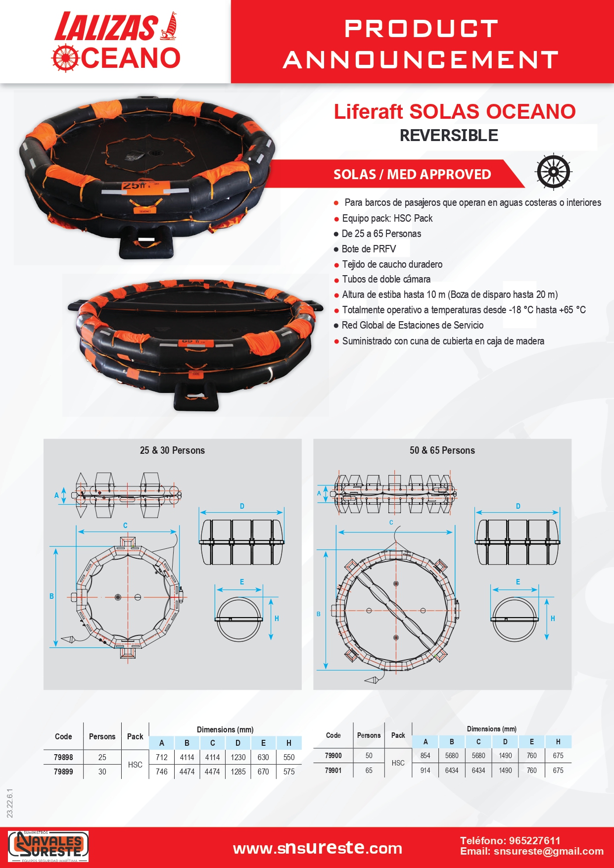 Brochure_Lalizas_Liferaft_Solas_OCEANO_SPANISH (2)_page-0005